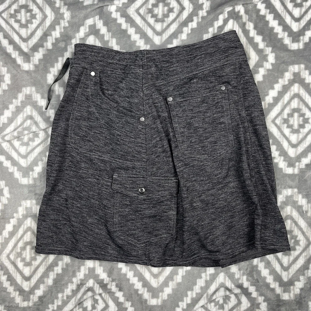 Kuhl Skirt Womens XS Heather Gray Mova Lined Skort Tennis Hiking Outdoors
